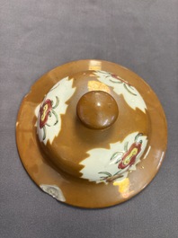 A large collection of 47 Chinese covers and lids, 18/20th C.