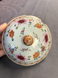 A large collection of 47 Chinese covers and lids, 18/20th C.