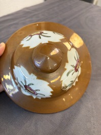 A large collection of 47 Chinese covers and lids, 18/20th C.