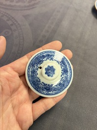A large collection of 47 Chinese covers and lids, 18/20th C.
