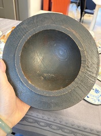 A large collection of 47 Chinese covers and lids, 18/20th C.