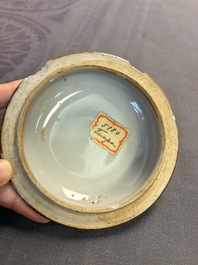 A large collection of 47 Chinese covers and lids, 18/20th C.
