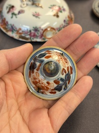 A large collection of 47 Chinese covers and lids, 18/20th C.