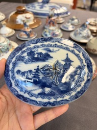 A large collection of 47 Chinese covers and lids, 18/20th C.