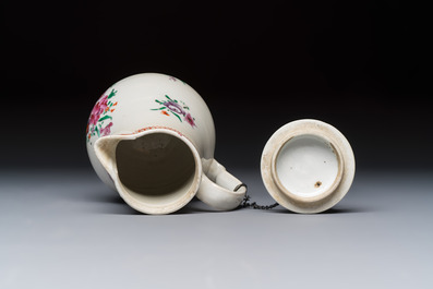 A varied collection of 13 Chinese famille rose wares, Yongzheng/Qianlong