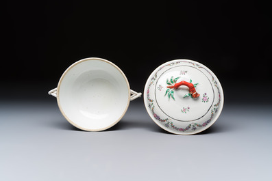 A varied collection of 13 Chinese famille rose wares, Yongzheng/Qianlong