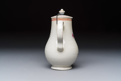 A varied collection of 13 Chinese famille rose wares, Yongzheng/Qianlong
