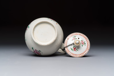 A varied collection of 13 Chinese famille rose wares, Yongzheng/Qianlong