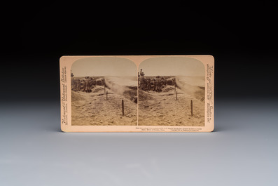 (Graphic content!) 16 stereoview cards, mostly on the Battle of Tientsin during the Boxer Rebellion, Underwood &amp; Underwood, dated 1900-1901