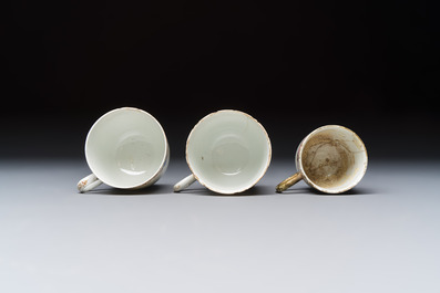 A varied collection of 13 Chinese famille rose wares, Yongzheng/Qianlong