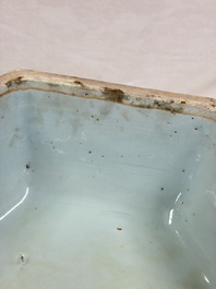 A Chinese Canton famille rose hexagonal tureen and cover, Qianlong