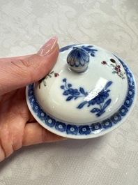 Three Chinese famille rose teapots and covers, Yongzheng/Qianlong