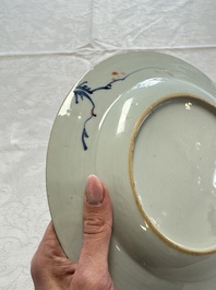 A Chinese verte-Imari 'Governor Duff' plate, Yongzheng