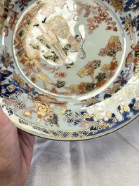 A Chinese verte-Imari 'Governor Duff' plate, Yongzheng