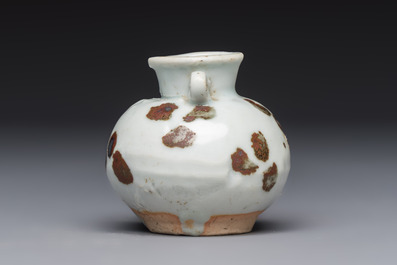 A Chinese russet-splashed jarlet, Yuan