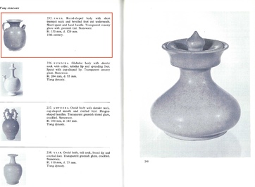 A Chinese cream-glazed ewer with a barrel-shaped body, Hebei/Henan provinces, Tang/Five Dynasties