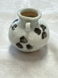 A Chinese russet-splashed jarlet, Yuan