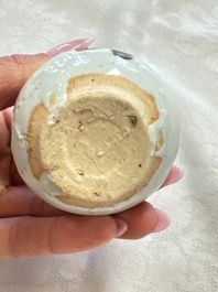 A Chinese russet-splashed jarlet, Yuan