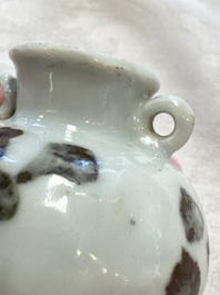 A Chinese russet-splashed jarlet, Yuan