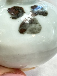 A Chinese russet-splashed jarlet, Yuan