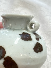 A Chinese russet-splashed jarlet, Yuan