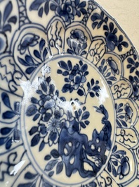 11 Chinese blue and white cups and 9 saucers, Kangxi and jade marks, Kangxi and later