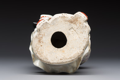 A fine Chinese famille rose figure of Shoulao, China mark, Guangxu/Republic