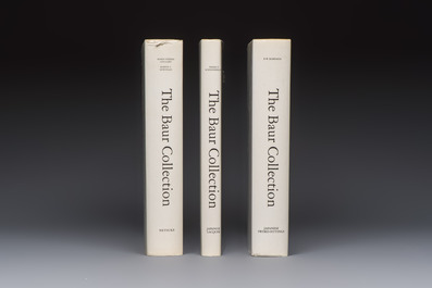 The Baur Collection: Japanese Sword Fittings, Japanese Lacquer &amp; Netsuke, three volumes, 1977-1984