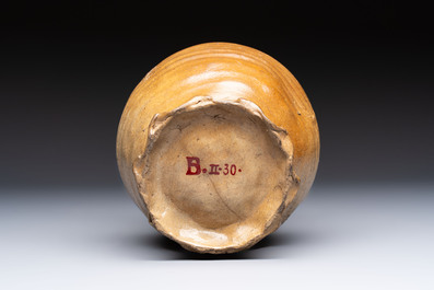 A Siegburg stoneware jug, Germany, 15th C.