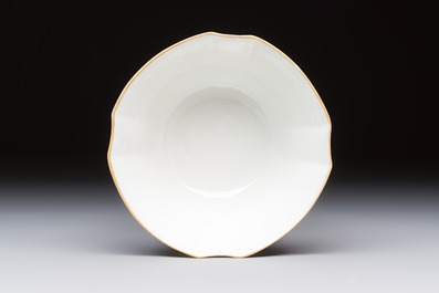 A Chinese famille rose 'Rice and Silk Production' bowl, Daoguang mark and of the period