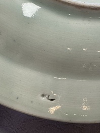 A Japanese Arita blue and white jug and a pair of plates, Edo, 17th C.