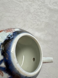 A Dutch-decorated Japanese teapot and an Imari teapot, Edo, 18th C.