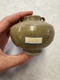 A group of 15 Chinese and Southeast Asian celadon and brown-glazed wares, 15th C. and later