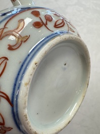A Dutch-decorated Japanese teapot and an Imari teapot, Edo, 18th C.