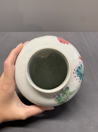 Eight Chinese famille rose wares, 19/20th C.
