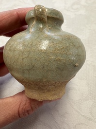 A group of 15 Chinese and Southeast Asian celadon and brown-glazed wares, 15th C. and later