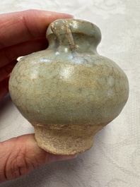 A group of 15 Chinese and Southeast Asian celadon and brown-glazed wares, 15th C. and later