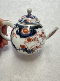 A Dutch-decorated Japanese teapot and an Imari teapot, Edo, 18th C.