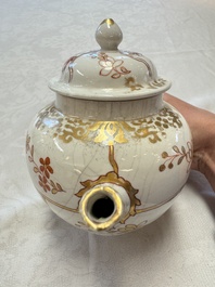 A Dutch-decorated Japanese teapot and an Imari teapot, Edo, 18th C.