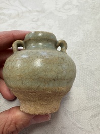 A group of 15 Chinese and Southeast Asian celadon and brown-glazed wares, 15th C. and later