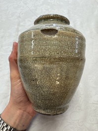 A group of 15 Chinese and Southeast Asian celadon and brown-glazed wares, 15th C. and later