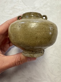 A group of 15 Chinese and Southeast Asian celadon and brown-glazed wares, 15th C. and later