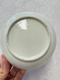 A varied collection of 13 Chinese famille rose wares, Yongzheng/Qianlong