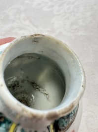 A varied collection of 13 Chinese famille rose wares, Yongzheng/Qianlong
