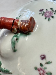 A varied collection of 13 Chinese famille rose wares, Yongzheng/Qianlong