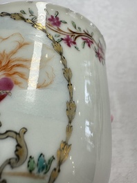 A varied collection of 13 Chinese famille rose wares, Yongzheng/Qianlong