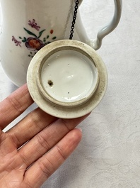 A varied collection of 13 Chinese famille rose wares, Yongzheng/Qianlong