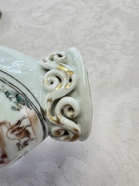 A varied collection of 13 Chinese famille rose wares, Yongzheng/Qianlong