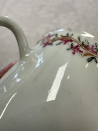 A varied collection of 13 Chinese famille rose wares, Yongzheng/Qianlong