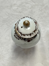 A varied collection of 13 Chinese famille rose wares, Yongzheng/Qianlong